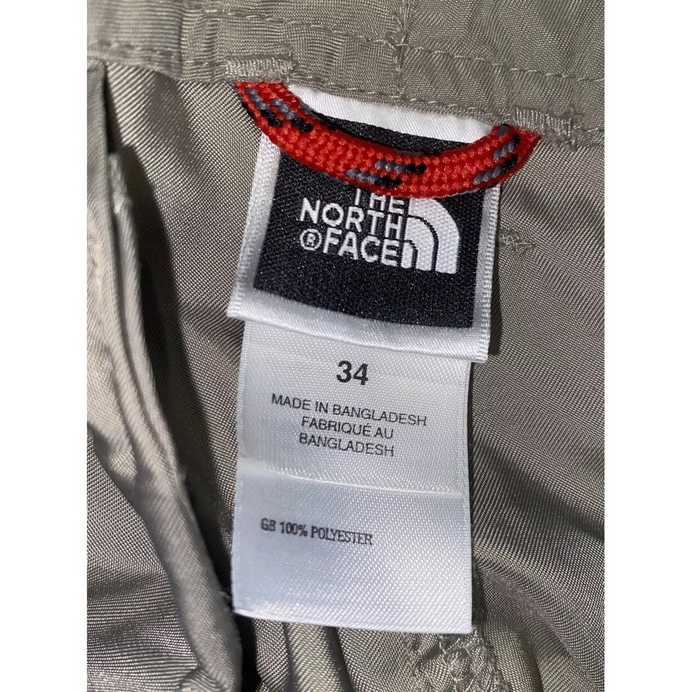 The North‎ Face Men's Pants Polyester Size 34 Greenish-beige - Picture 3 of 6